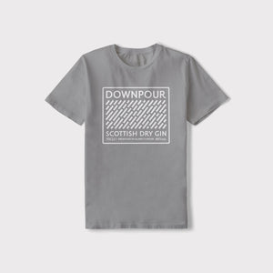 Downpour Gin T-Shirt - Grey/White
